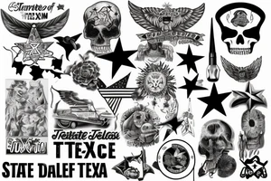 State of texas tattoo idea