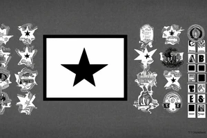 State of texas with background tattoo idea