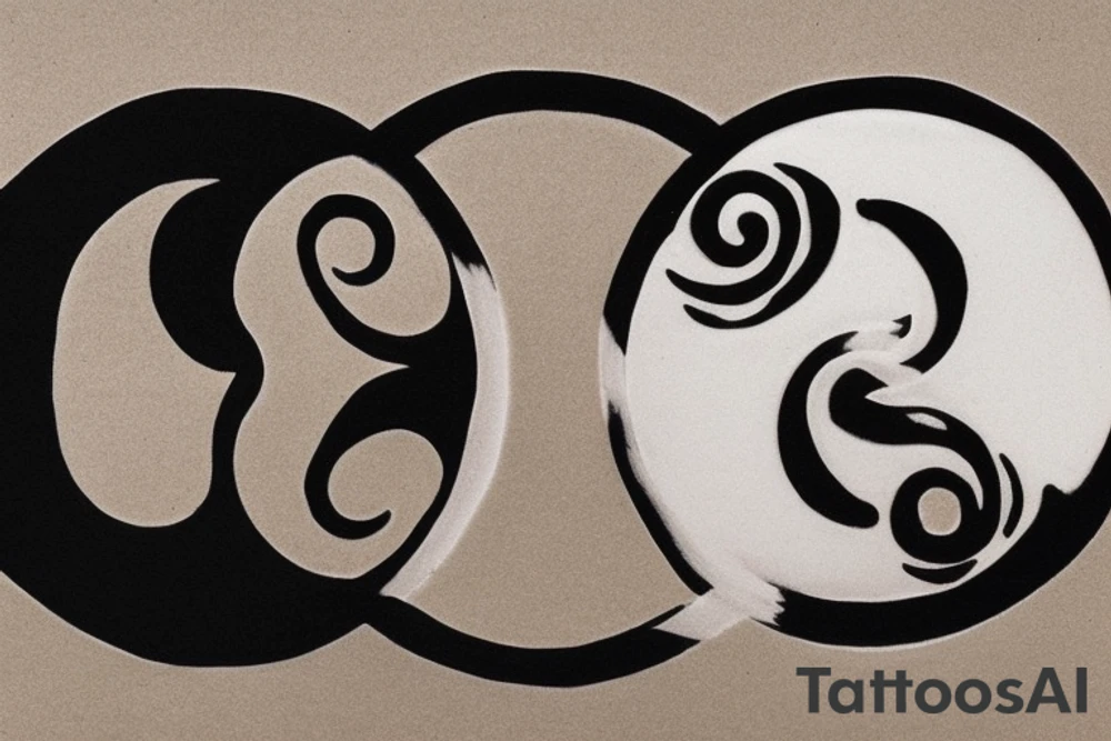 The Japanese-style tattoo will center around the yin-yang symbol, representing the duality and interconnectedness of opposing forces. The black half of the yin-yang will seamlessly blend into the white half, and vice versa, symbolizing how each side contains a small part of its opposite. The design can be embellished with traditional Japanese elements like cherry blossoms, waves, or dragons to add a touch of Eastern culture and symbolism.

The tattoo will serve as a reminder of the harmony that exists in embracing both light and dark, positive and negative, and finding balance in all aspects of life. It will reflect the Eastern wisdom that acknowledges the complementary nature of opposing forces. tattoo idea
