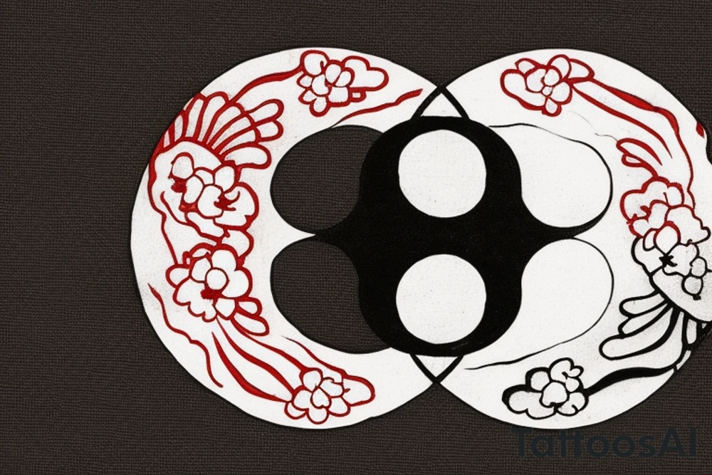 The Japanese-style tattoo will center around the yin-yang symbol, representing the duality and interconnectedness of opposing forces. The black half of the yin-yang will seamlessly blend into the white half, and vice versa, symbolizing how each side contains a small part of its opposite. The design can be embellished with traditional Japanese elements like cherry blossoms, waves, or dragons to add a touch of Eastern culture and symbolism.

The tattoo will serve as a reminder of the harmony that exists in embracing both light and dark, positive and negative, and finding balance in all aspects of life. It will reflect the Eastern wisdom that acknowledges the complementary nature of opposing forces. tattoo idea