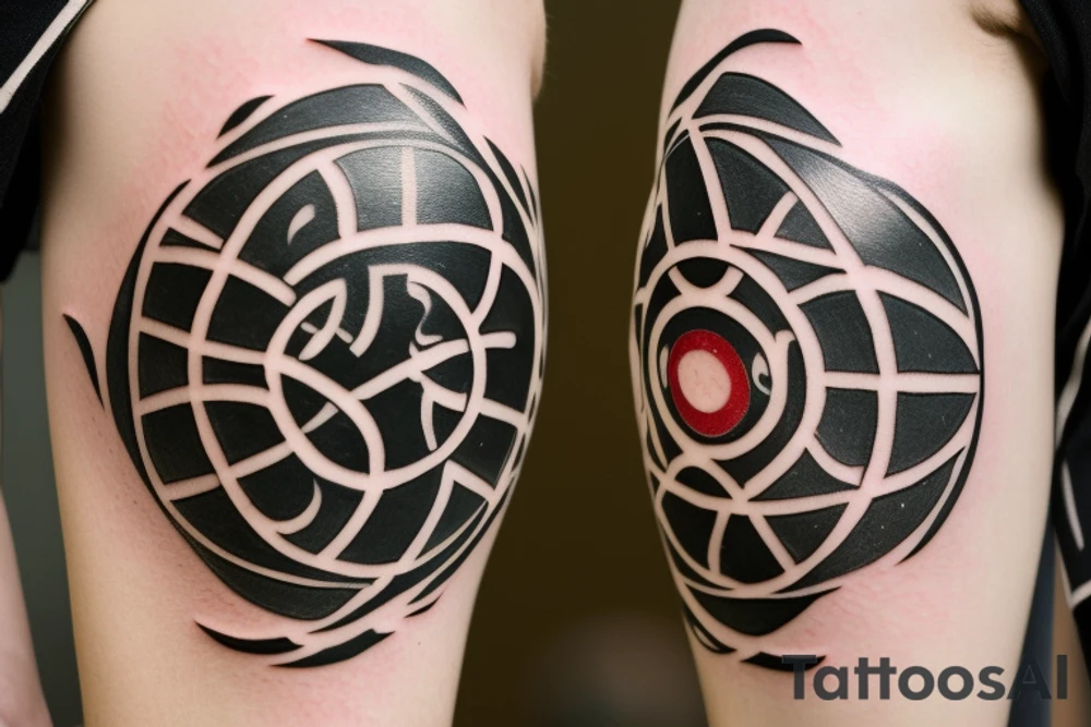 The Japanese-style tattoo will center around the yin-yang symbol, representing the duality and interconnectedness of opposing forces. The black half of the yin-yang will seamlessly blend into the white half, and vice versa, symbolizing how each side contains a small part of its opposite. The design can be embellished with traditional Japanese elements like cherry blossoms, waves, or dragons to add a touch of Eastern culture and symbolism.

The tattoo will serve as a reminder of the harmony that exists in embracing both light and dark, positive and negative, and finding balance in all aspects of life. It will reflect the Eastern wisdom that acknowledges the complementary nature of opposing forces. tattoo idea