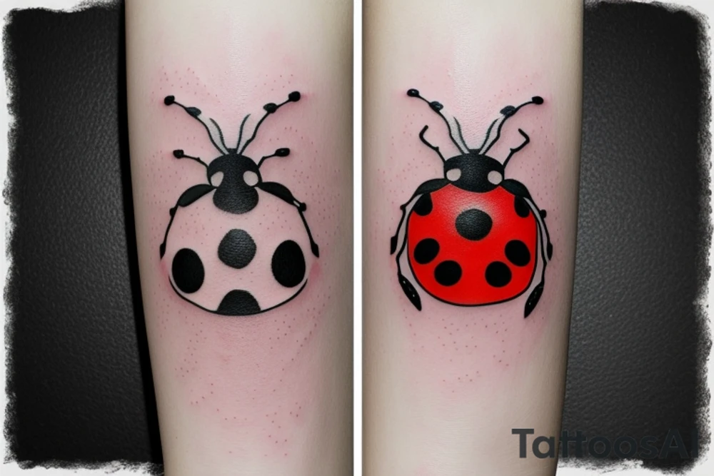 HAVE Love with a lady bug tattoo idea