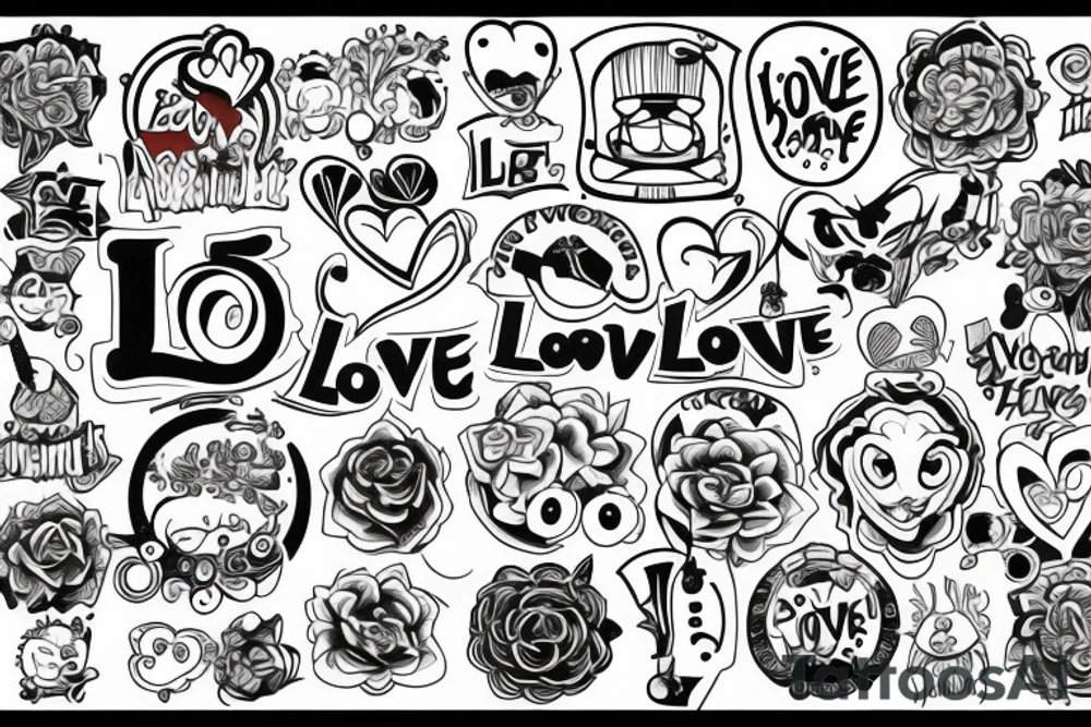HAVE Love tattoo idea