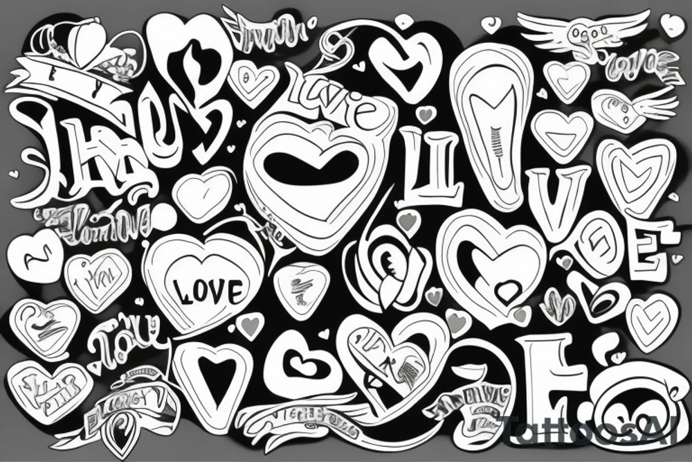 HAVE Love tattoo idea