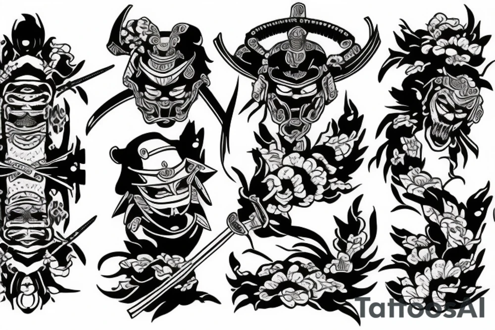 samurai tattoo idea