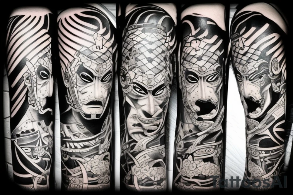samurai tattoo idea