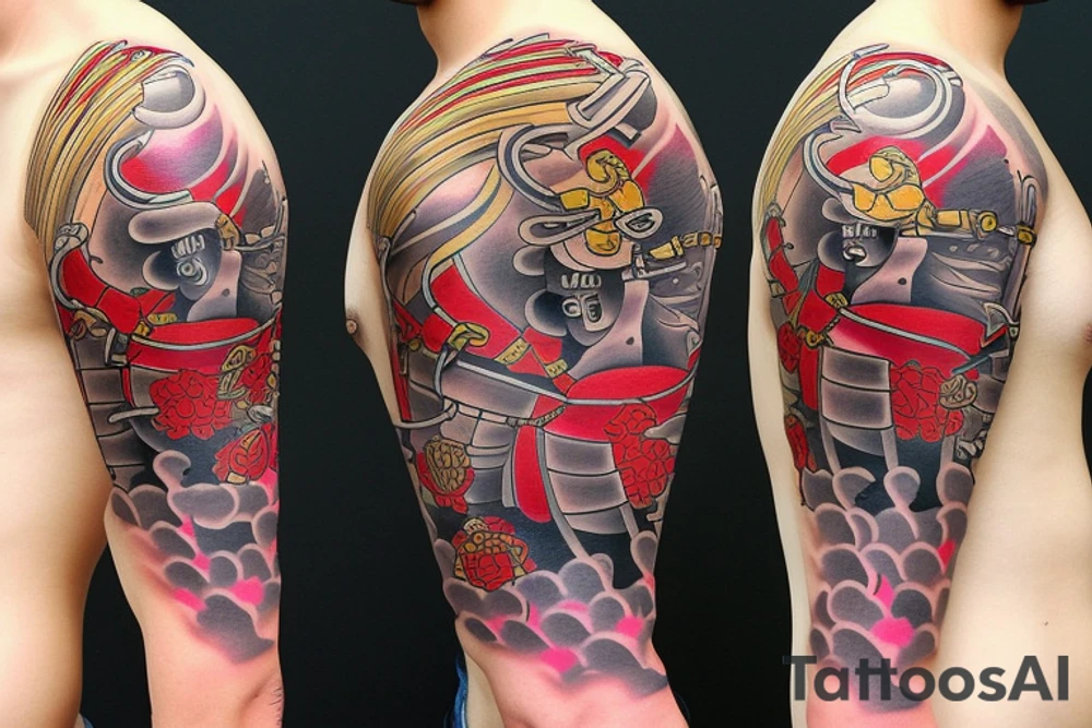 samurai tattoo idea
