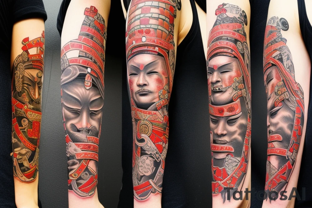 samurai tattoo idea