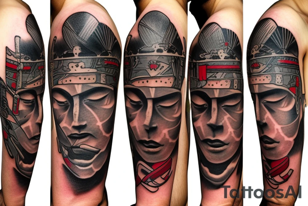 samurai tattoo idea