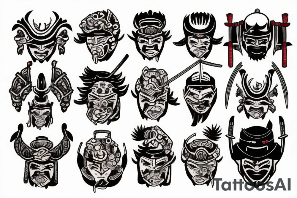 samurai tattoo idea