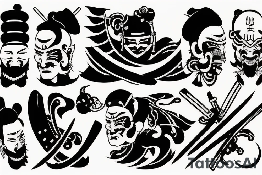 samurai tattoo idea