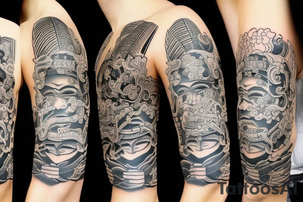 samurai tattoo idea