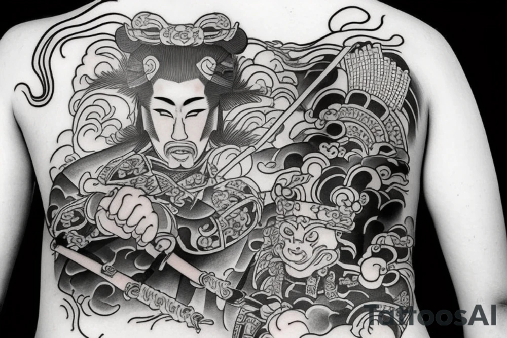 samurai tattoo idea