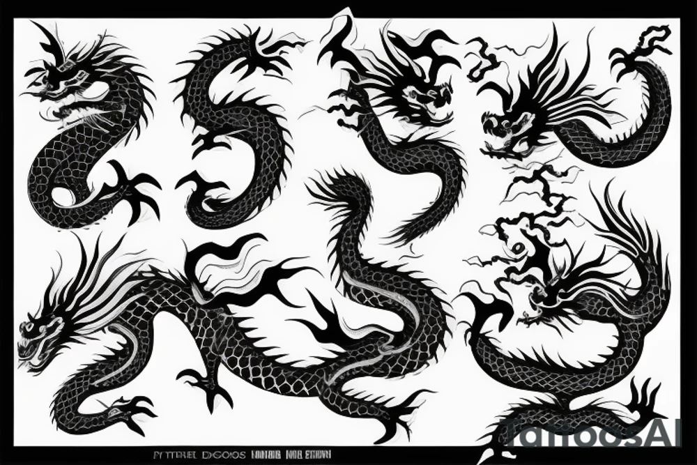 dragon tattoo idea