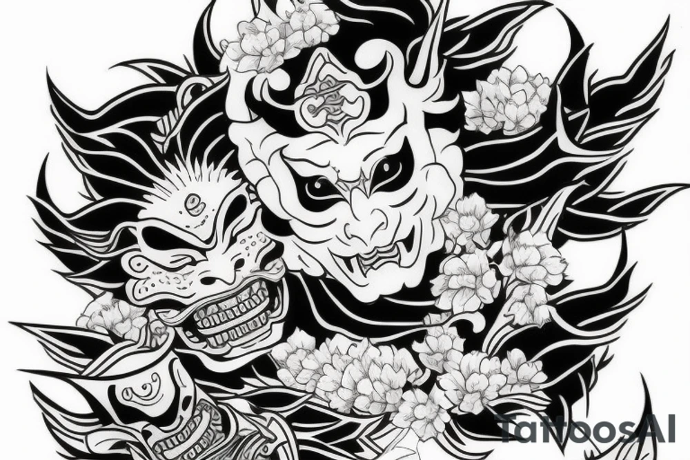 hannya tattoo idea