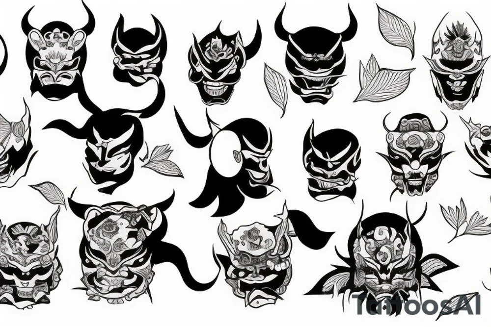 hannya tattoo idea