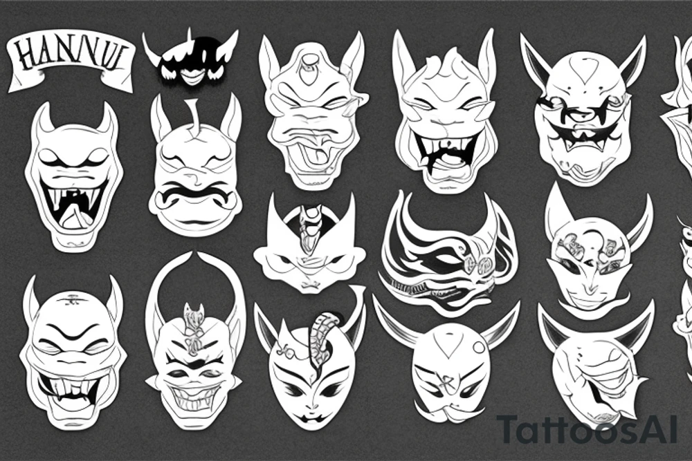 hannya tattoo idea