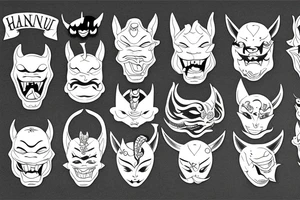 hannya tattoo idea