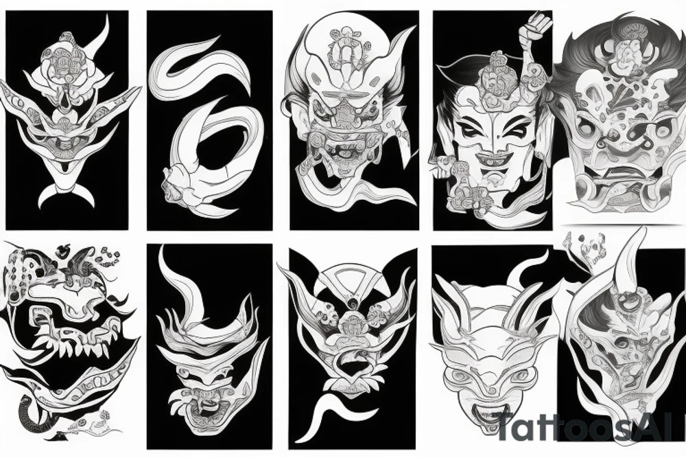 hannya tattoo idea