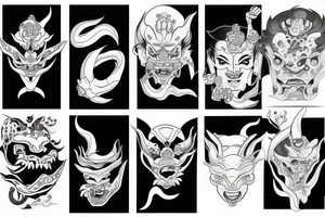 hannya tattoo idea