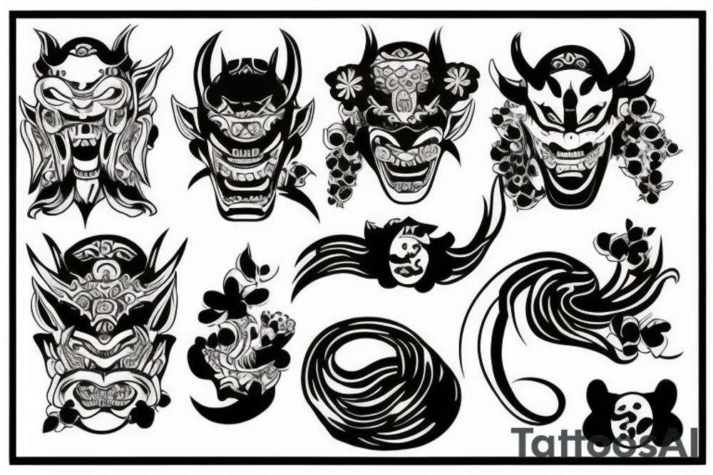 hannya tattoo idea