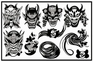 hannya tattoo idea