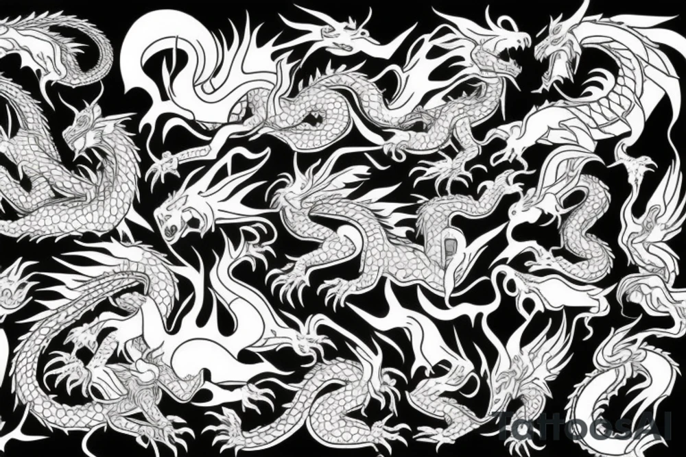 dragon tattoo tattoo idea