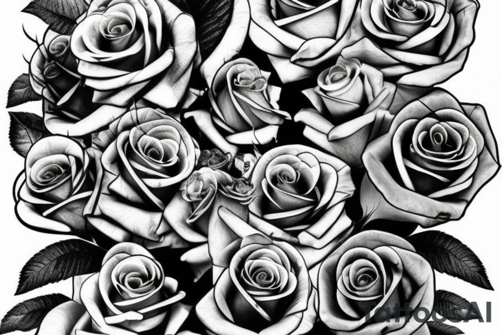 roses with butterfly , forearm tattoo tattoo idea