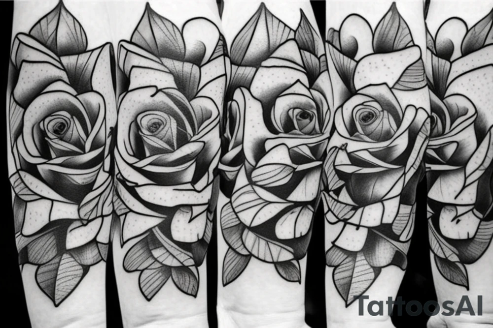 roses with butterfly , forearm tattoo tattoo idea