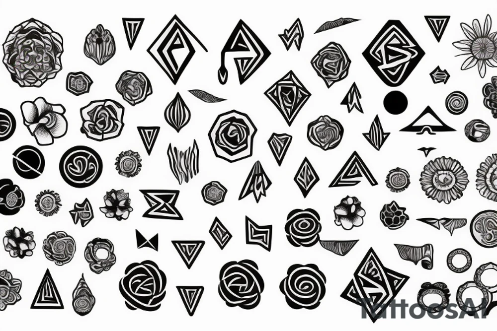 Symbolizes Gratitude, Abundance and Success tattoo idea
