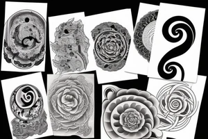 Yin yang tattoo idea