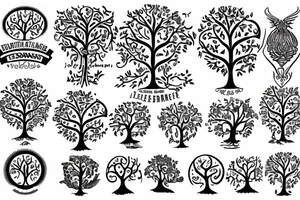 Tree of life tattoo idea