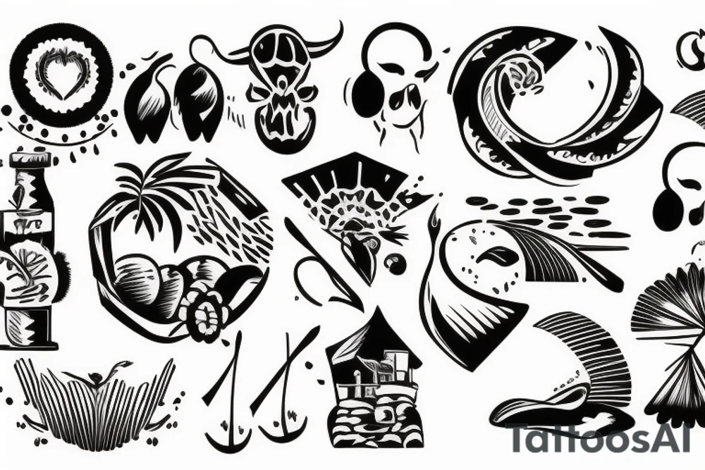 Raised granary tattoo idea