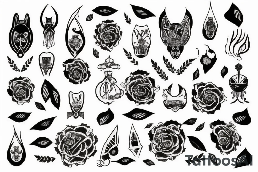 Hórreo house tattoo idea