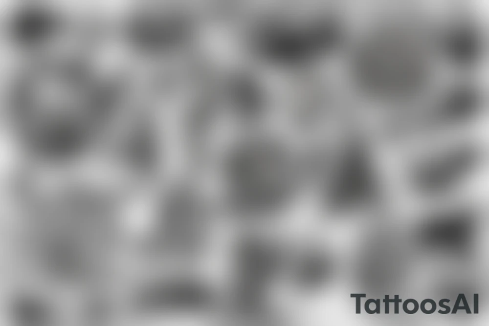 marijuana tattoo idea