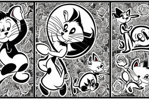 Tom and Jerry tattoo idea