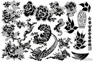 japanese sleeve tattoo idea