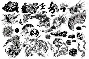 japanese sleeve tattoo idea