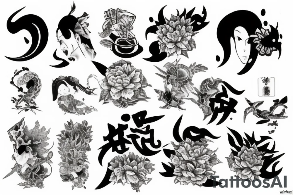 japanese sleeve tattoo idea