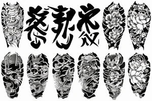 japanese sleeve tattoo idea