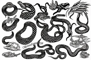snake tattoo idea