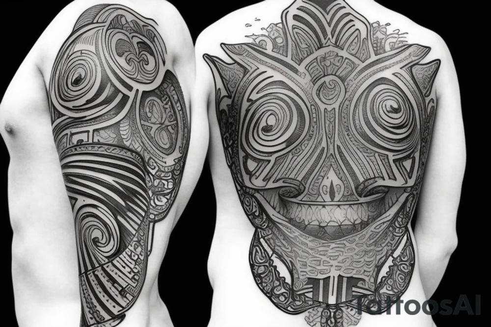 beast tattoo idea