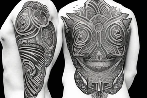 beast tattoo idea