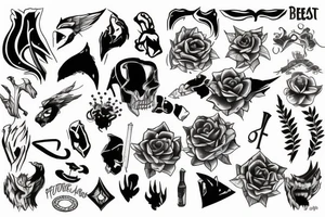 beast tattoo idea