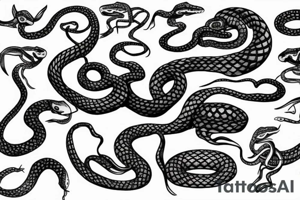 Snake tattoo idea