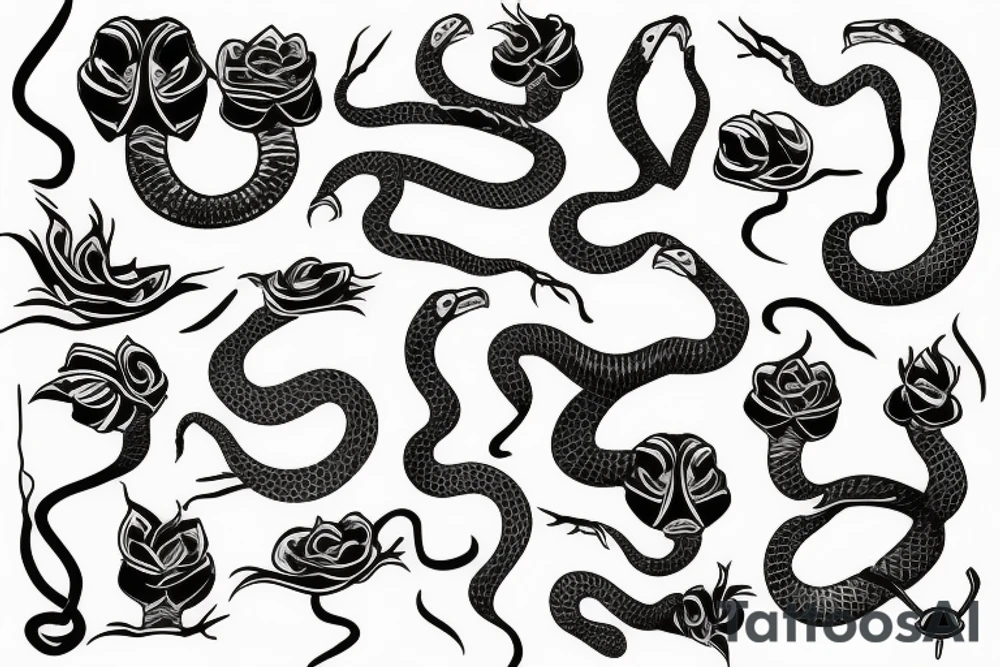 Snake tattoo idea