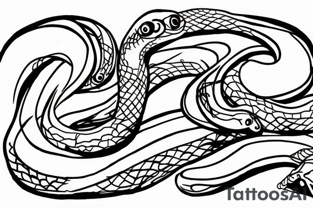 Snake tattoo idea