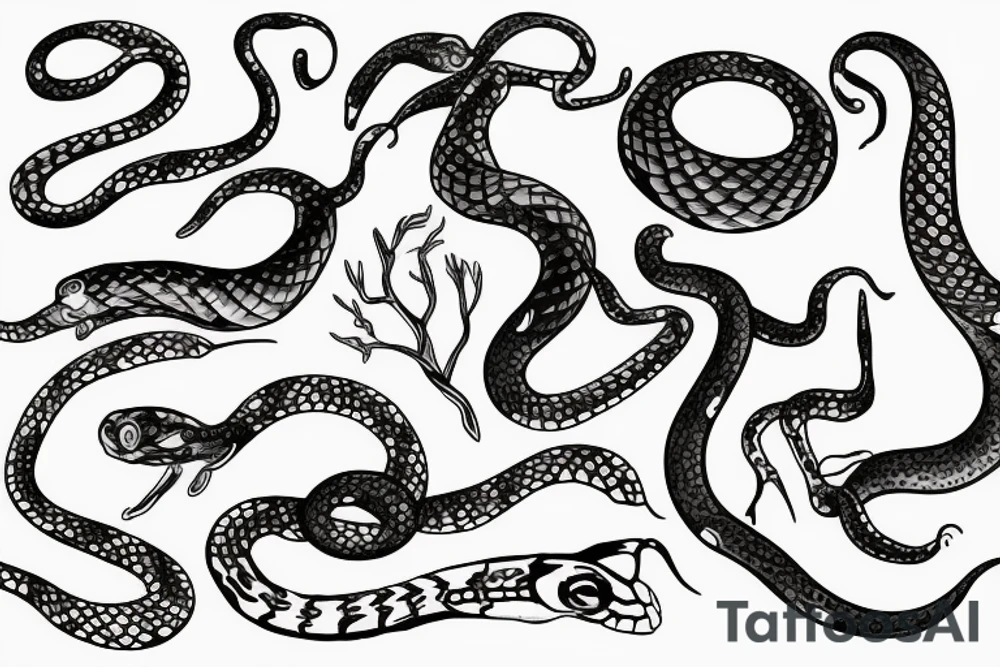 Snake tattoo idea