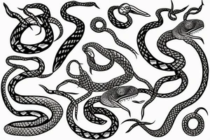 Snake tattoo idea