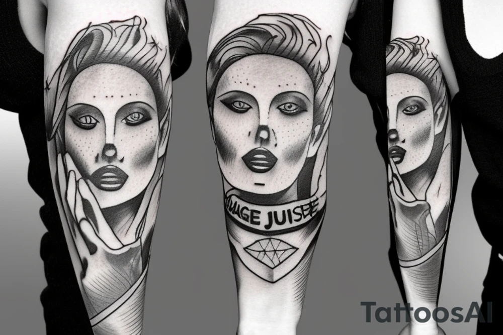 Orange juice tattoo idea